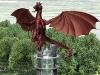 drago rosso del Galles