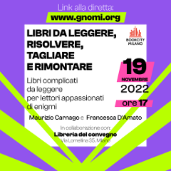 Letteratura ergodica a BookCity Milano 2022