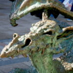 Statua del drago di Dundee.